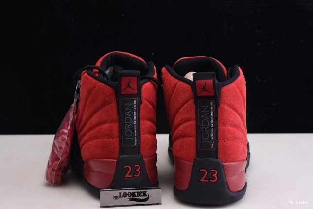 Cheap TBK Game CT8013-602 Jordan 12 Flu Reverse Retro Air 0711